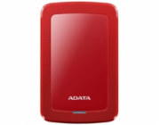 ADATA Externí HDD 1TB 2,5" USB 3.1 HV300, červený