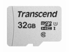 TRANSCEND MicroSDHC karta 32GB 300S, UHS-I U1 + adaptér