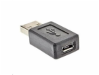 PremiumCord USB redukce micro USB B/Female - USB A/Male