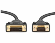 PremiumCord DVI-VGA kabel 2m