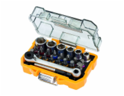 Schrauber Bit- und Ratschen-Set DT71516, 24-teilig, Werkzeug-Set