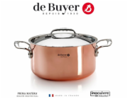 De Buyer Prima Matera Saucepot copper/steel 28 cm induction