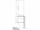 Bosch GSN54AWDV Serie 6 šuplíkový mrazák