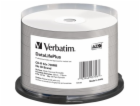 VERBATIM CD-R(50-pack) spindl, AZO 52X,700MB,WHITE WIDE T...