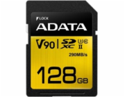 ADATA SDXC 128 GB UHS-I U1 ASDX128GUII3CL10-C Adata/SDXC/128GB/290MBps/UHS-II U3 / Class 10