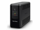 CyberPower UT GreenPower Series UPS 650VA/360W, české zás...