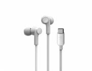 Belkin Rockstar USB-C konektor sluchátka bílá