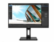 AOC LCD Q24P2Q 23,8" IPS/2560x1440@75Hz/4ms/250cd/50mil:1/VGA/HDMI/DP/4xUSB/Repro/Pivot/VESA