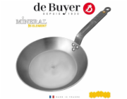 De Buyer Mineral B Elementl round Frypan, 26 cm