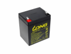 Long 12V 5Ah olověný akumulátor HighRate F2