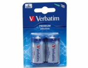 VERBATIM Alkalické baterie C,  2 PACK / LR14