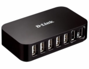 D-Link DUB-H7 (stříbrnošedý, s napájecím zdrojem)