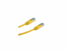 DATACOM Patch kabel UTP CAT6 0,5m žlutý