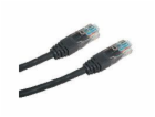 DATACOM Patch kabel UTP CAT5E 0,25m černý