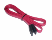 Gembird CC-SATA-DATA-XL SATA III datový kabel 100cm PremiumCord 1,0m datový kabel SATA 1.5/3.0 GBit/s červený