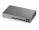 Zyxel GS1350-12HP 12 Port smart managed CCTV PoE switch, ...