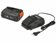 Gardena Starter-Kit P4A PBA 18V/45 2,5 Ah + AL 1830 CV