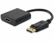 Adapter AV Equip DisplayPort - HDMI czarny (133438)
