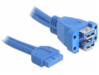 Delock USB 3.0 Pin Header - Kabel z USB iinterní na exter...