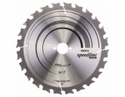 Pilový kotouč Bosch Speedline Wood, O 250 mm, 24Z