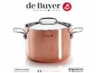 De Buyer Prima Matera Saucepot copper/steel high 24cm ind...