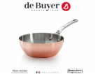 De Buyer Prima Matera Sauté Pan Copper/Steel 24cm curved ...