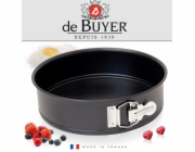 Forma na pečení de Buyer, 4844.24, dortová, odnímatelné dno, rozkládací, železo, průměr 24 cm, výška 6,7 cm