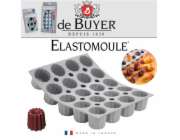 Forma na pečení de Buyer, 1856.21D, 20 formiček na mini canelés, silikon, teplota -70 až 300 °C