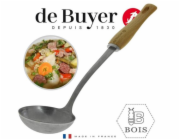 Naběračka de Buyer, 2701.02, B BOIS, nerez a bukové dřevo, robustní