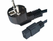 Gembird kabel síťový IEC320 C19/Schuko 1,8m, 16A