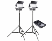 walimex pro Sirius 160 LED 65W sada 2 denních svetel se stativy