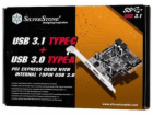 Karta SilverStone SST-ECU05 PCI Express se 4 porty USB 3....