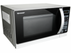 Mikrovlnná trouba Sharp R642INW stříbrná