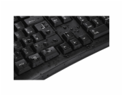 HAMA klávesnice Cellino/ drátová/ USB/ CZ+SK/ černá
