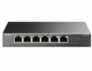 TP-Link TL-SF1006P, Switch 6-Port/100Mbps/Des/PoE+