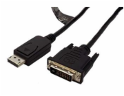 Kabel Roline propojovací DisplayPort DP(M) - DVI(M), 1 m
