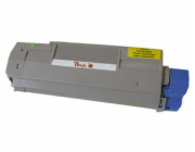 Toner Peach 43324421 kompatibilní žlutý PT247 pro OKI C5500, C5800, C5900 (5000str./5%)