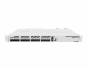 Switch Mikrotik CRS317-1G-16S+RM 800MHz CPU, 1GB, 1xGLAN, 16xSFP+cage, ROS L5, Dual PSU, rack