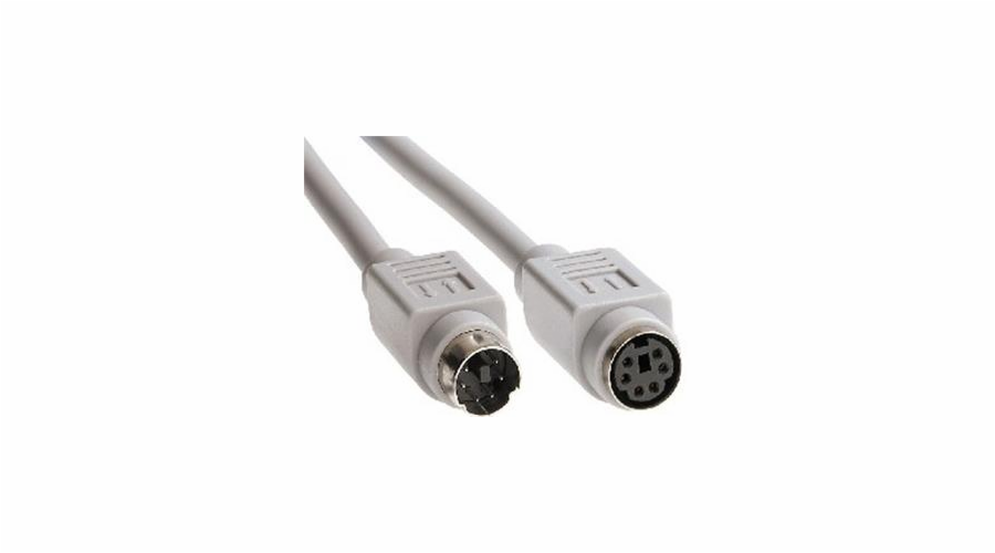 Kabel prodlužovací Roline k PS/2 klávesnici (M/F), 3m