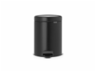 Brabantia Newicon pedálový odpadkový kos 5,0 L cerný matný