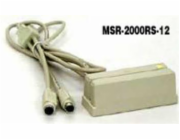 Čtečka Vikintek MSR2000-K snímač mag.karet 1,2stopa, KBW, světlý