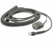 Kabel Zebra DS81xx/DS36xx, RS232 kabel, pro čtečky čárového kódu, 1,8m