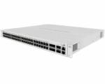 Mikrotik CRS354-48P-4S+2Q+RM síťový přepínač Řízený L3 Gigabit Ethernet (10/100/1000) Podpora napájení po Ethernetu (PoE) 1U