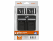 Set Jupio 2x LP-E12 - 875 mAh + Dual Charger pro Canon