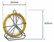 Protahovací pero sklolaminátové ve stojanu 6mm - 100m