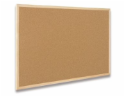 Nástěnka Classic Economy 40 x 30 cm, korková jednostranná
