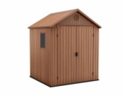 Zahradní domek Keter Darwin 6 x 6 hnědý, s podlahou
