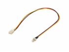 Kabel Akasa PremiumCord k ventilátoru 3pin samec - 3pin s...