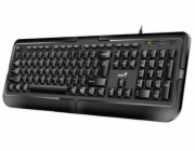 Klávesnice Genius KB-118, drátová, USB, černá