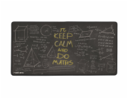 Maxi podložka pod myš Natec Maths, 40x80cm